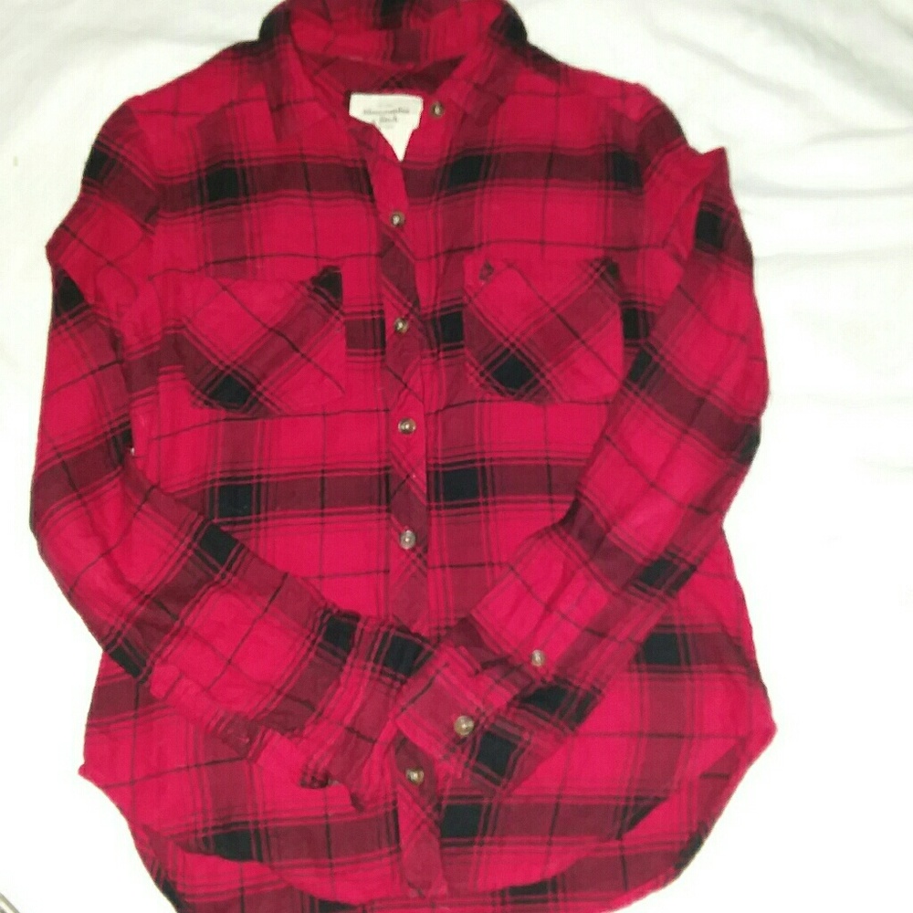 Abercrombie and Fitch flannel